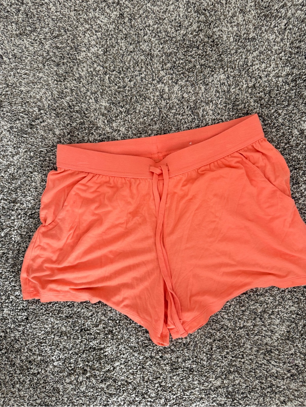 Sonoma Coral Drawstring Athletic Lounge Shorts